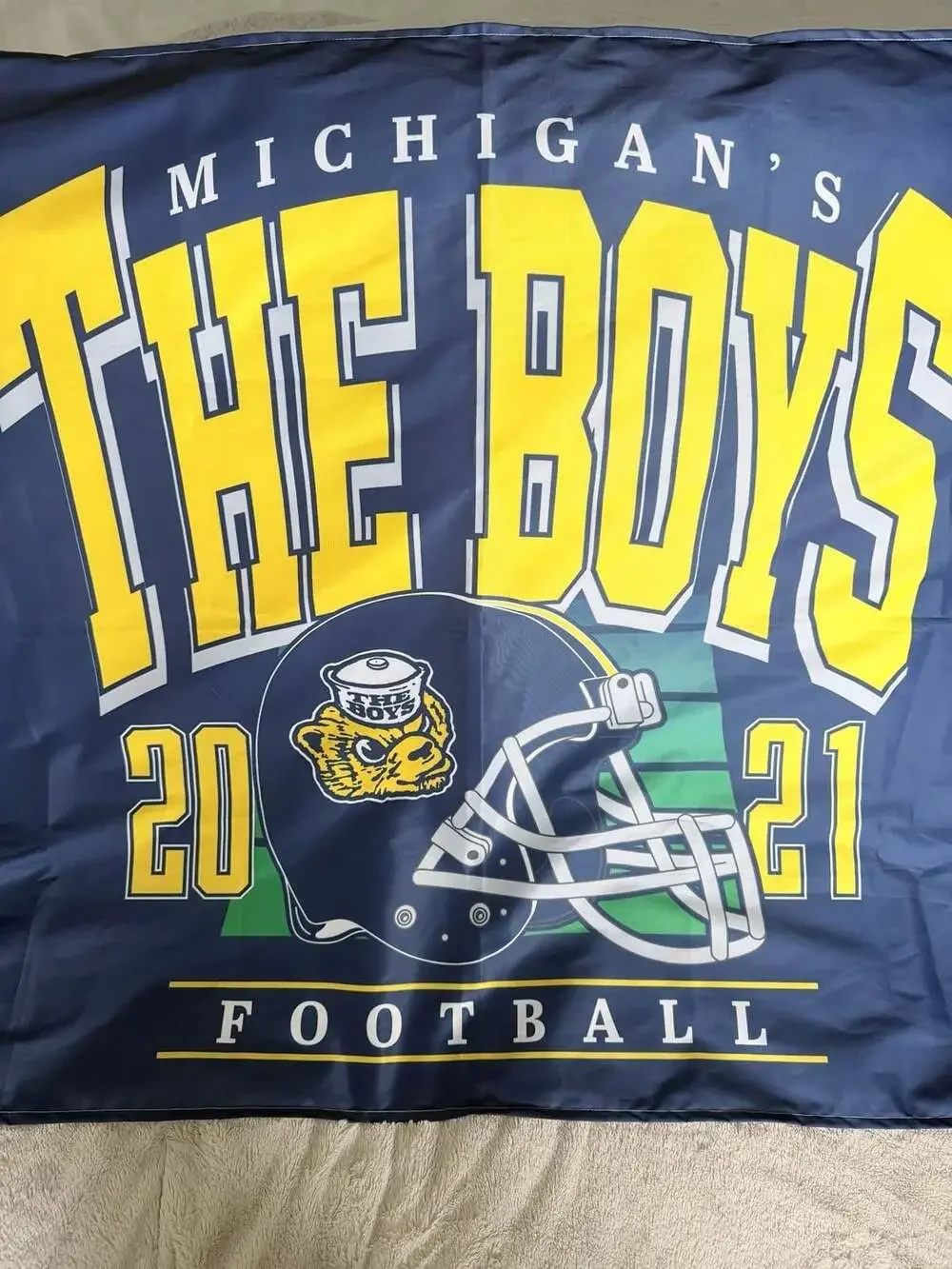 Barstool Sports Michigan's The Boys 2021 Football Banner 35x54